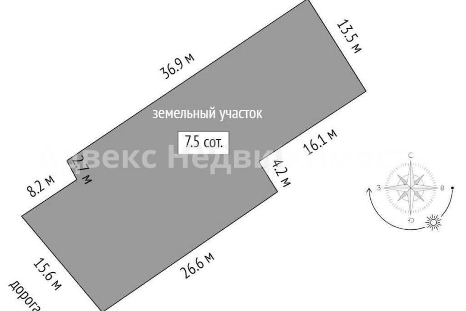 земля р-н Тюменский с Червишево ул Сиреневая 8 фото 5