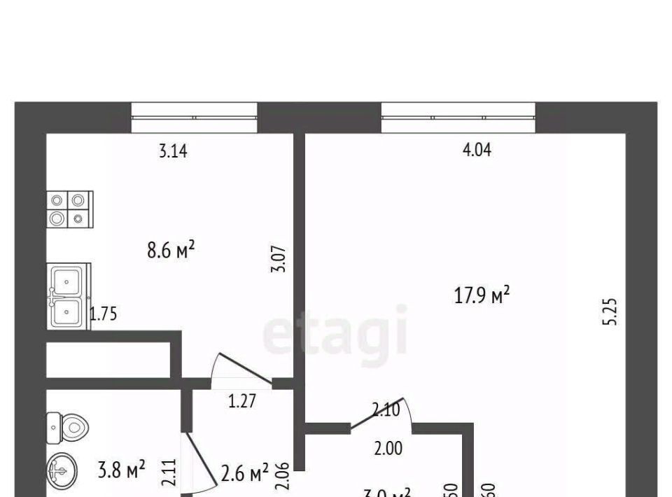 квартира г Ростов-на-Дону р-н Железнодорожный ул Скачкова 54 фото 1