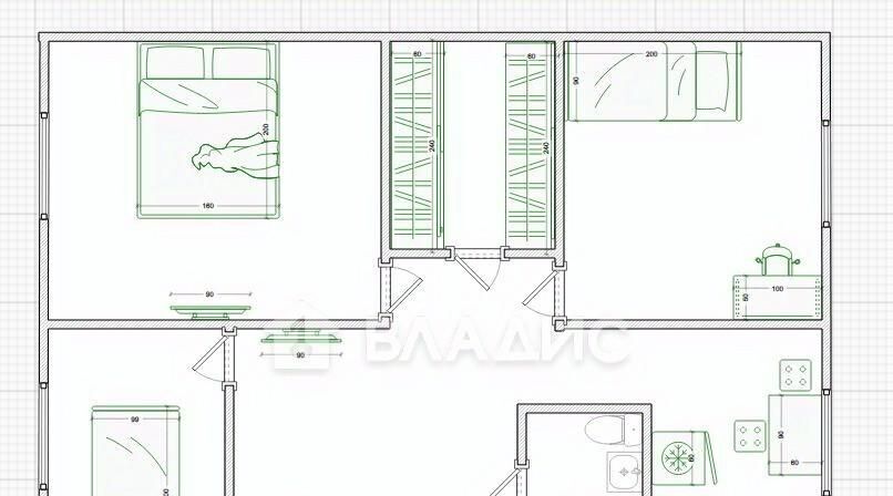 квартира г Пенза р-н Железнодорожный ул Жемчужная 32 фото 2