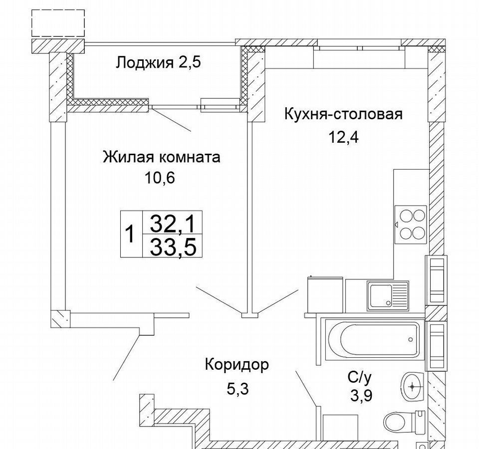 квартира г Волгоград р-н Кировский ул Санаторная 26 фото 1