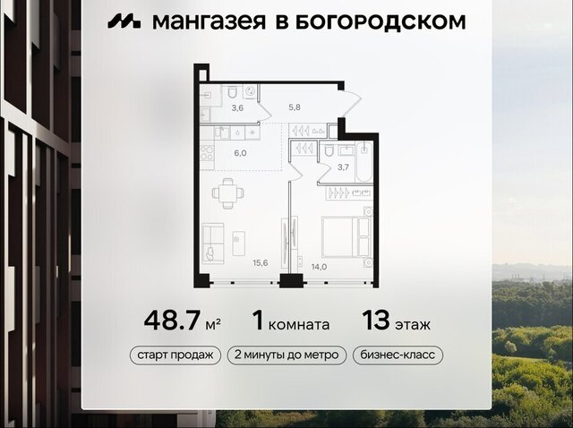 метро Бульвар Рокоссовского Богородское ЖК «Мангазея в Богородском» фото