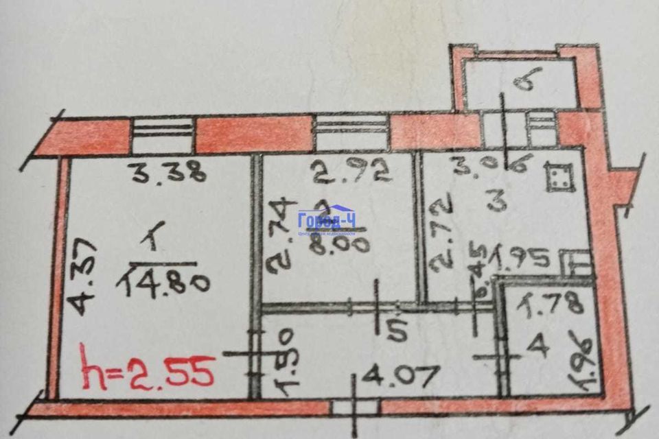 квартира г Чебоксары ул Грасиса 11 городской округ Чебоксары фото 8