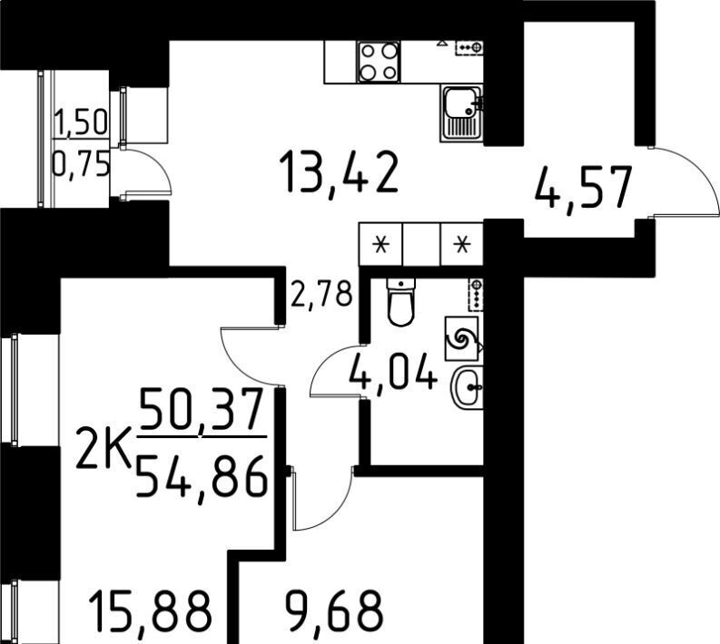 квартира г Томск р-н Кировский ул Вершинина 58к/2 фото 1