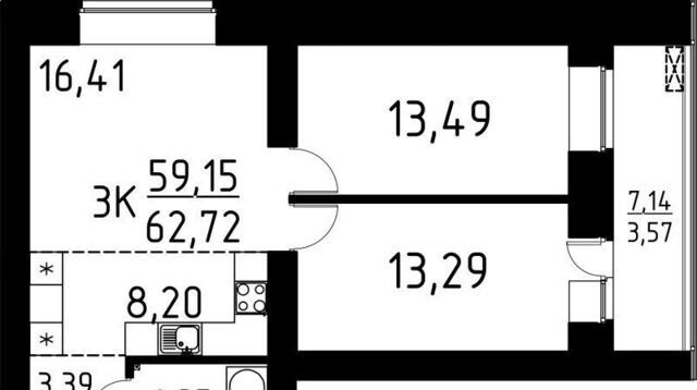 р-н Кировский ул Вершинина 58к/2 фото