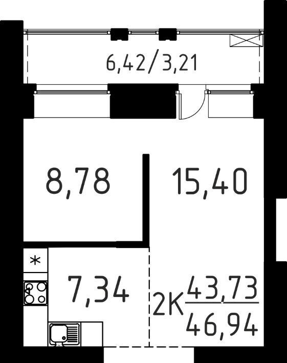 квартира г Томск р-н Кировский ул Вершинина 58к/1 фото 1