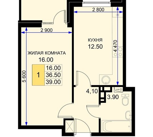 п Южный ул Екатерининская 5к/2 Южно-Кубанское сельское поселение фото