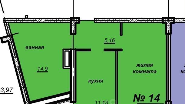 квартира г Самара Московская ул Мечникова 3 фото 2