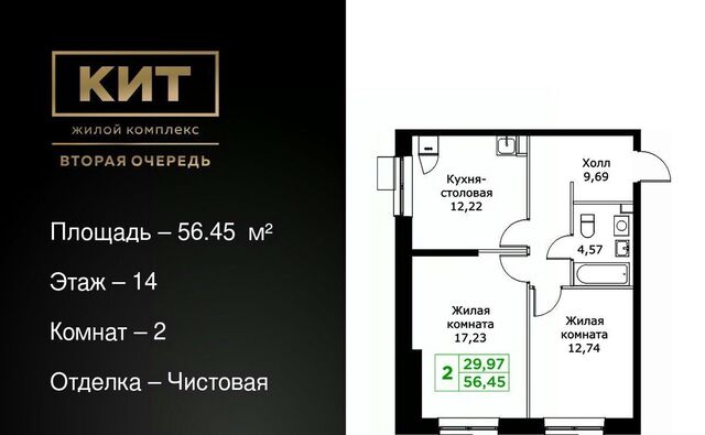 ЖК «КИТ-2» Имени Г. Т. Шитикова мкр, Медведково фото