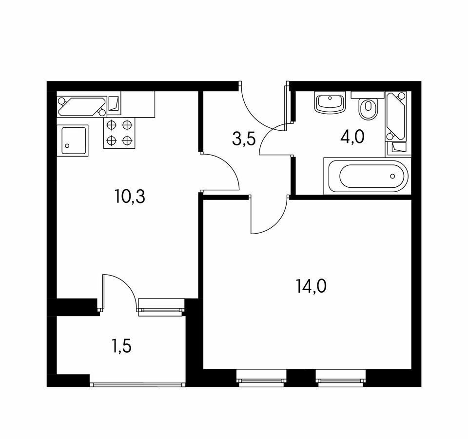 квартира г Москва б-р Академика Ландау 5к/1 Физтех фото 1