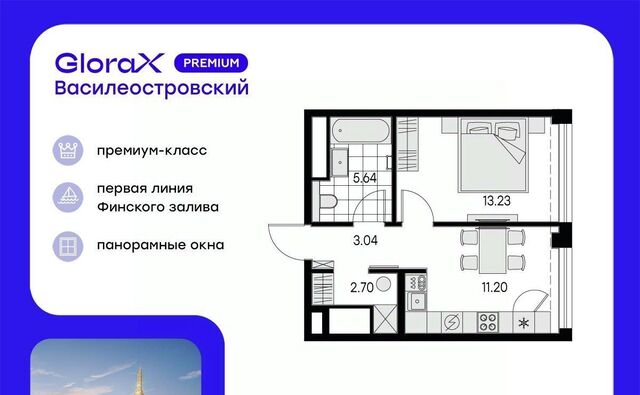 р-н Василеостровский ЖК Глоракс Премиум Василеостровский фото