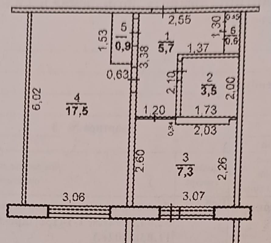 квартира г Оренбург р-н Ленинский проезд Газовиков 34 фото 22