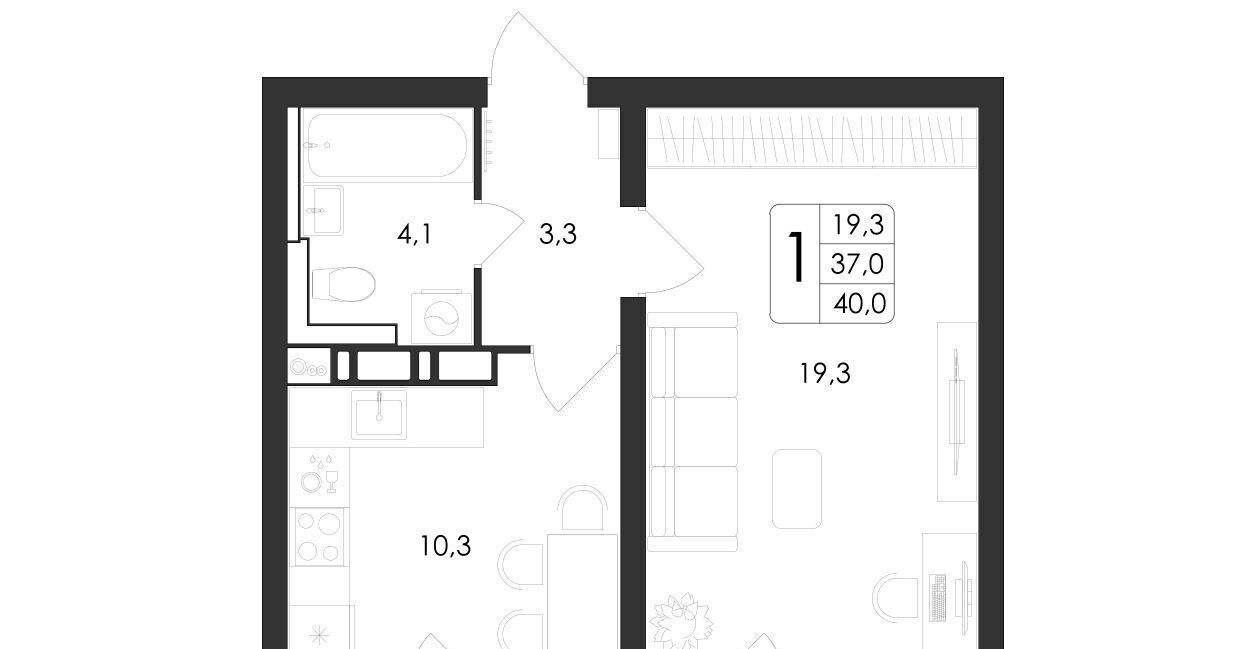 квартира г Воронеж р-н Центральный ул Загоровского 5/3 фото 1