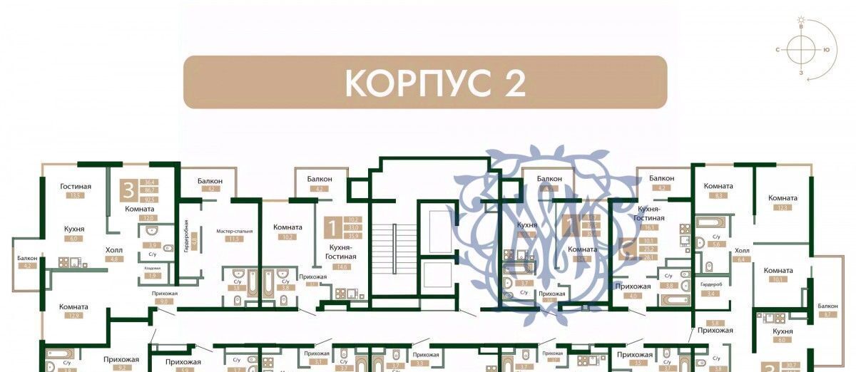 квартира р-н Симферопольский пгт Молодежное фото 4