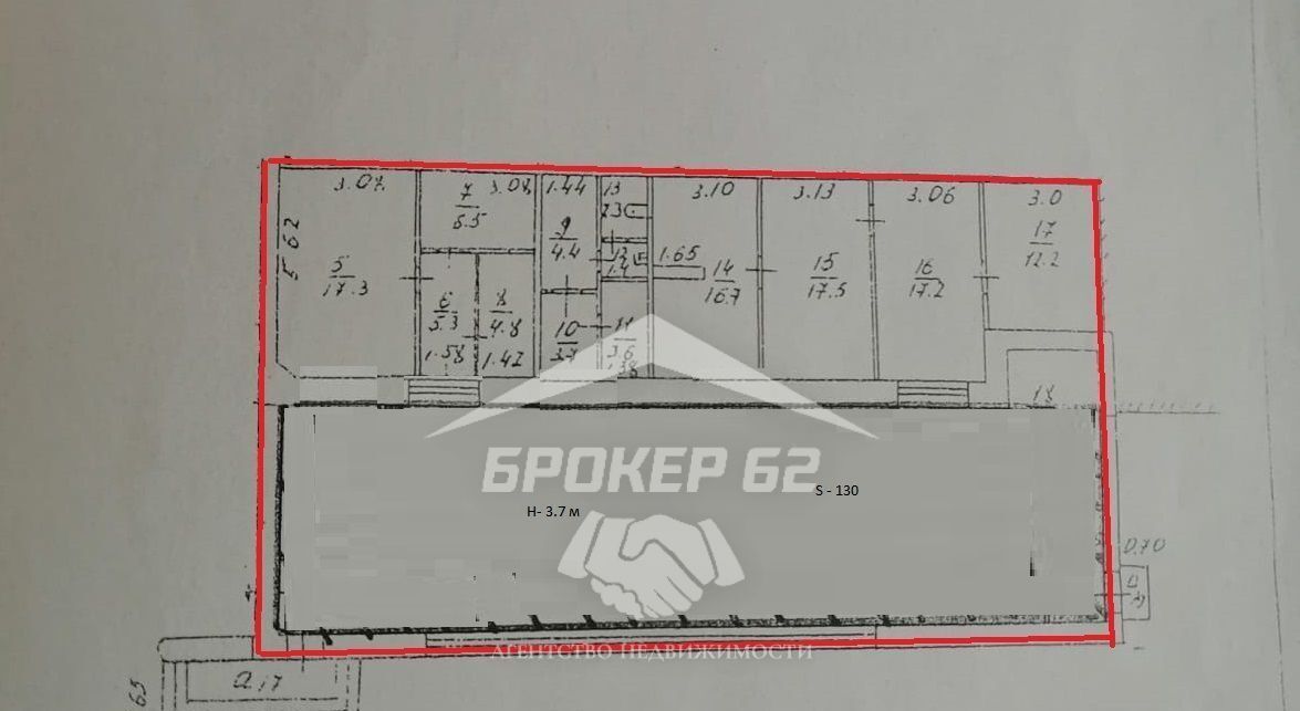 торговое помещение г Рязань р-н Октябрьский Песочня ул Советской Армии 11 фото 1