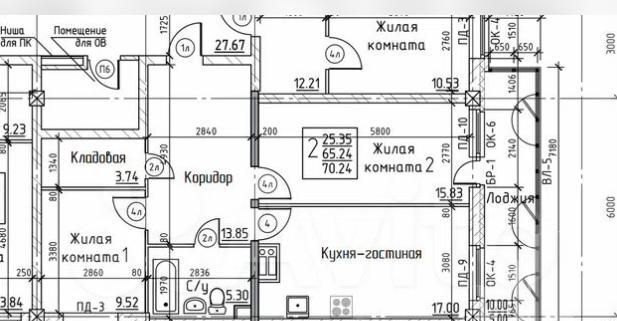 квартира г Пермь р-н Свердловский ул Старцева 143 фото 2