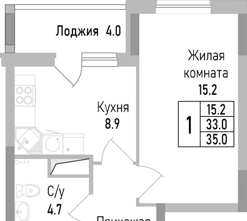 квартира г Липецк р-н Правобережный ЖК «Поколение» фото 1