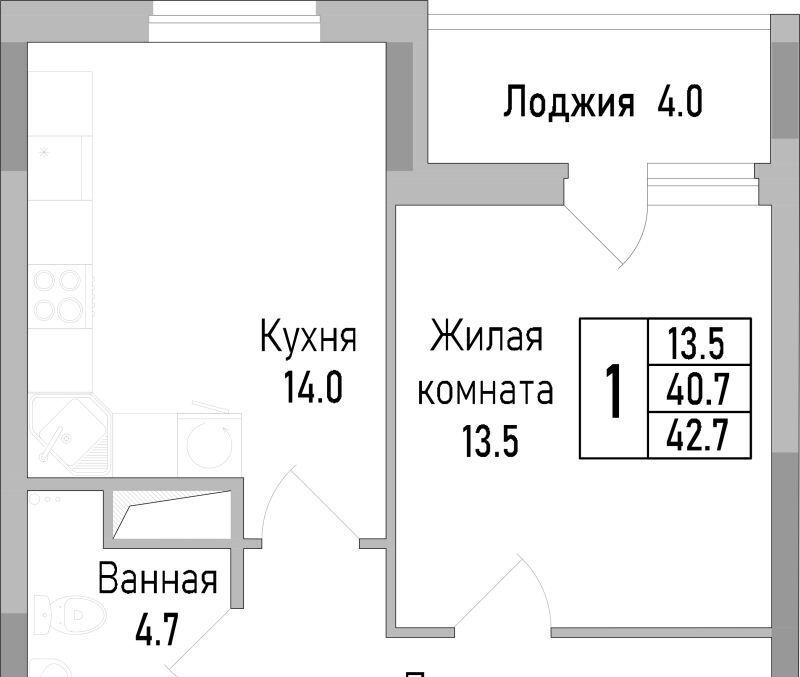 квартира г Липецк р-н Правобережный ЖК «Поколение» фото 1