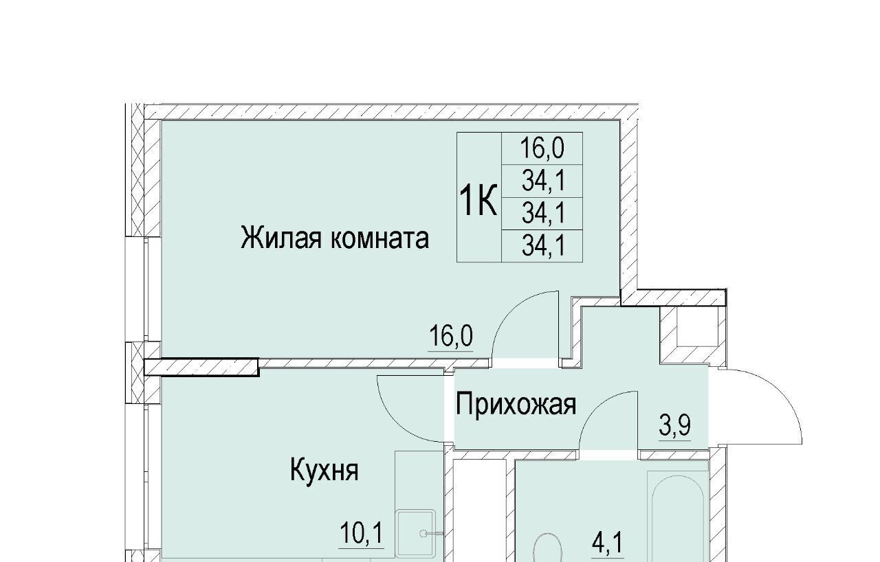 квартира г Мытищи Леонидовка Медведково фото 1