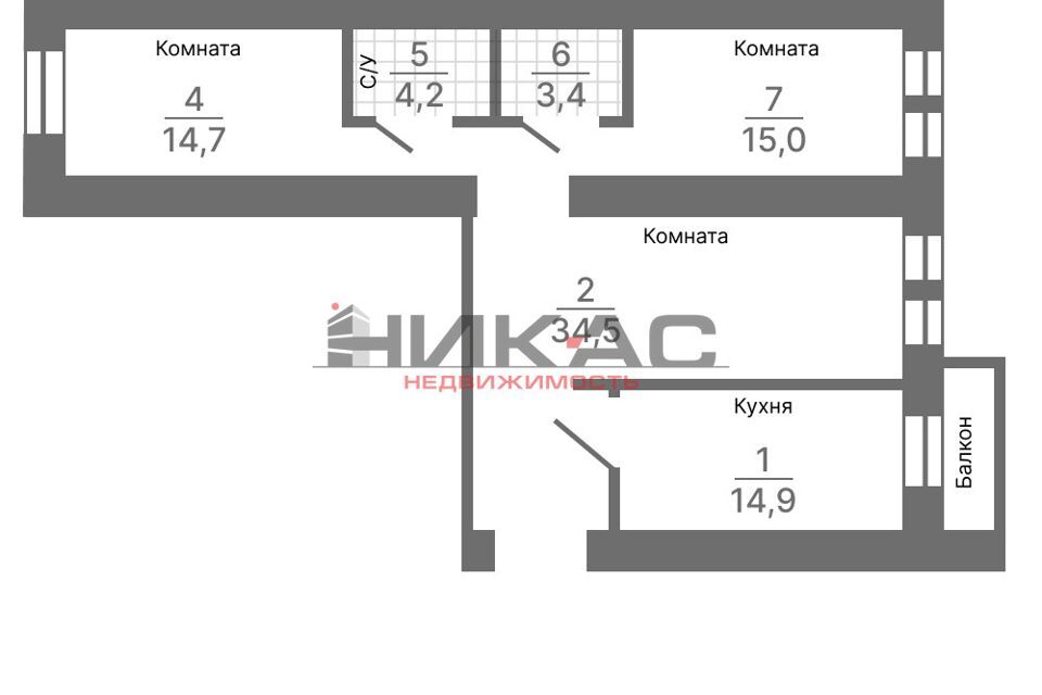 квартира г Ярославль р-н Ленинский пр-кт Ленина 28а Ярославль городской округ фото 1