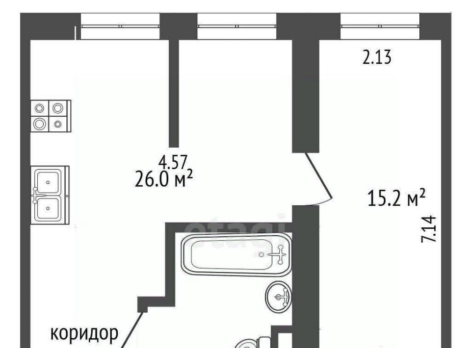 квартира г Самара Алабинская ул Некрасовская 30 фото 2