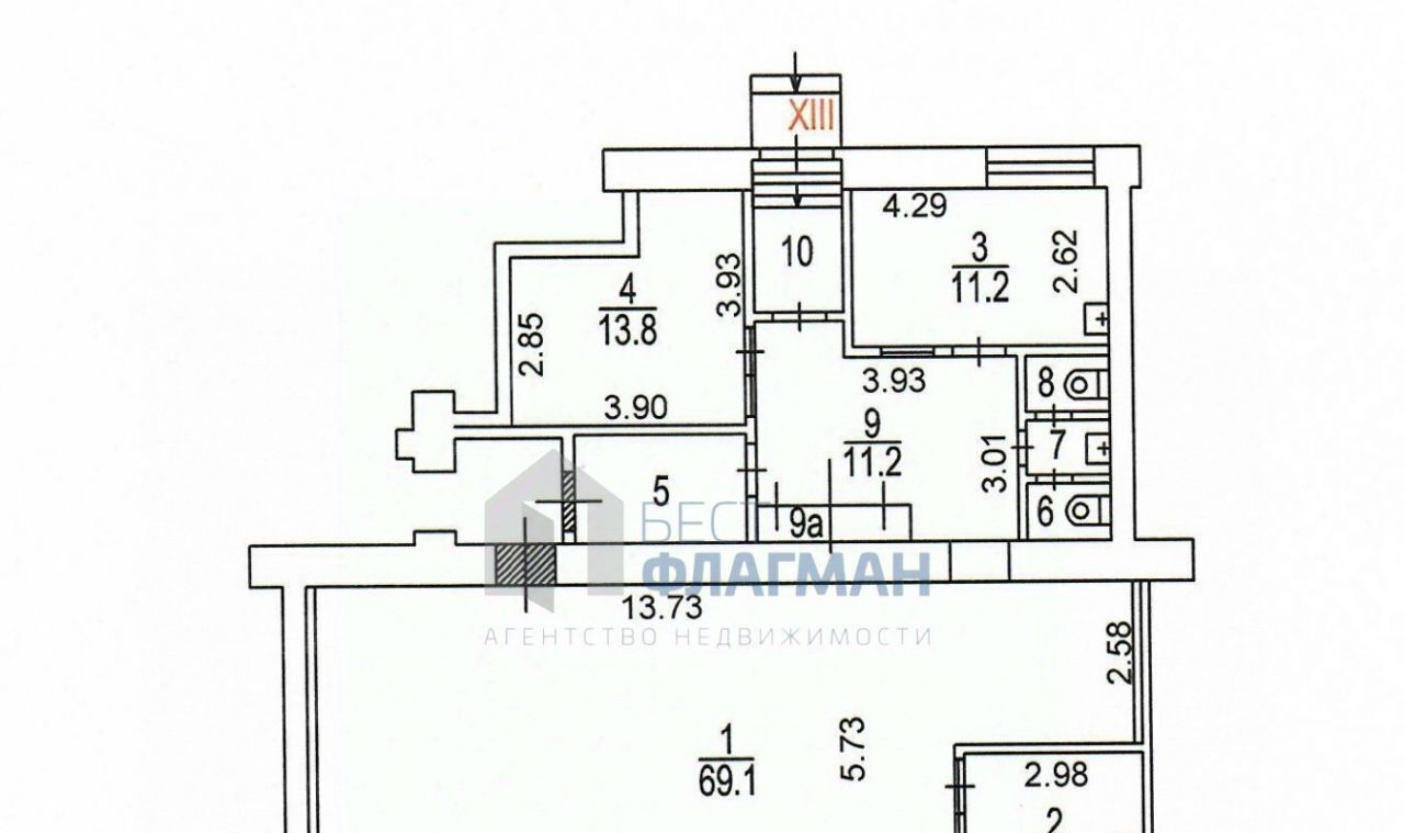 свободного назначения г Москва метро Университет пр-кт Ломоносовский 15 муниципальный округ Гагаринский фото 2