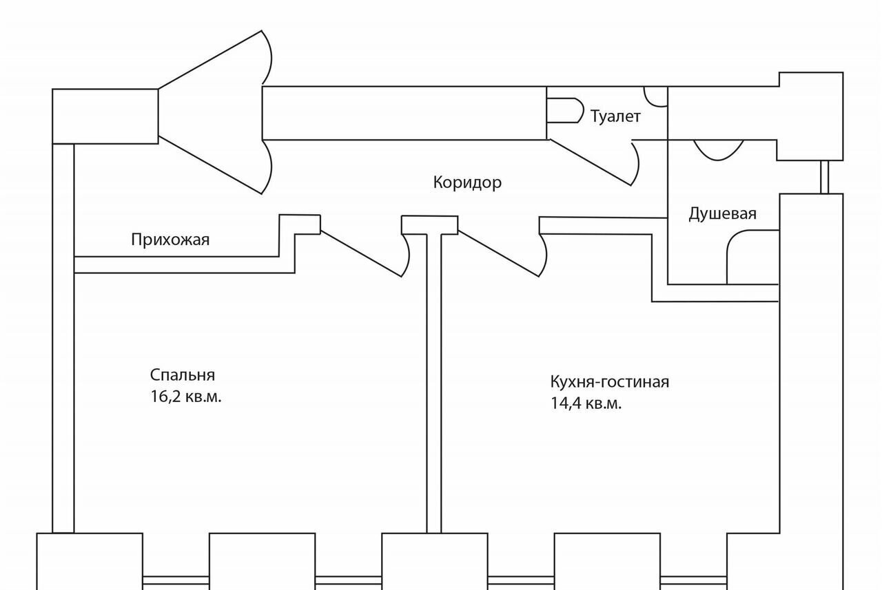 квартира г Санкт-Петербург метро Горьковская пр-кт Кронверкский 69 округ Введенский, Петроградка фото 9