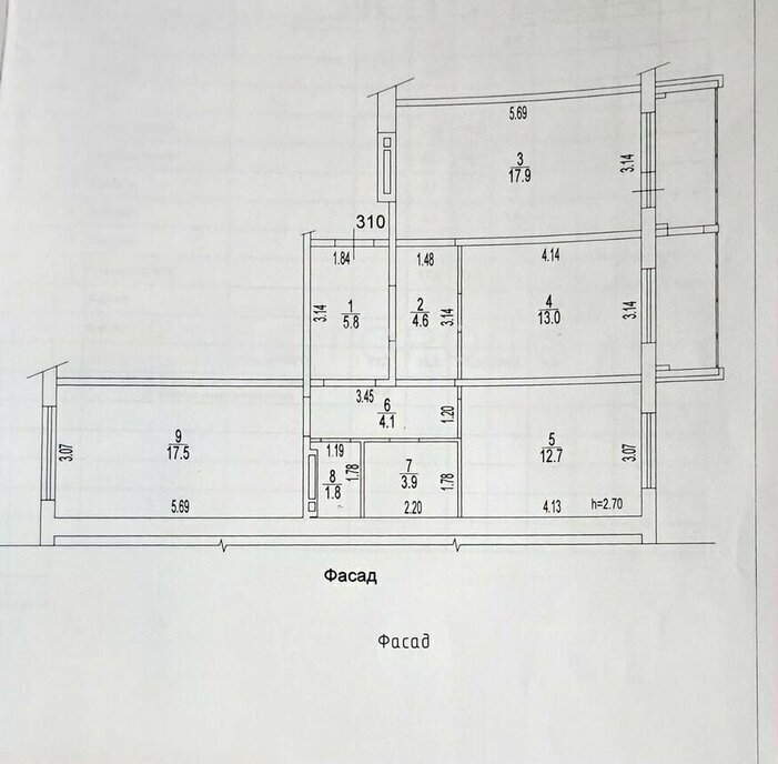 квартира г Барнаул р-н Индустриальный ул Власихинская 65ак/2 фото 1