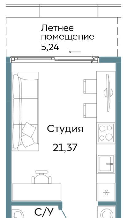 квартира г Саки ул Морская фото 1