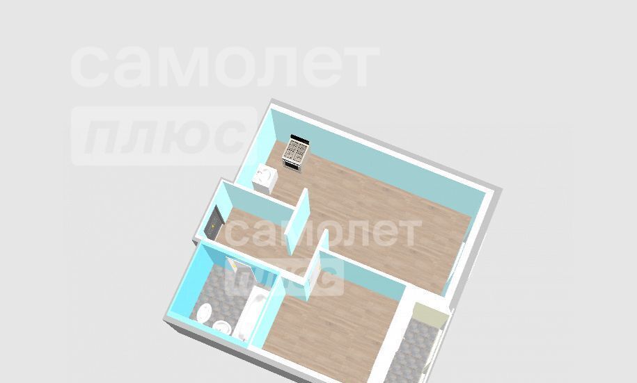квартира г Уфа р-н Октябрьский ул Воинов-Интернационалистов 7 фото 33