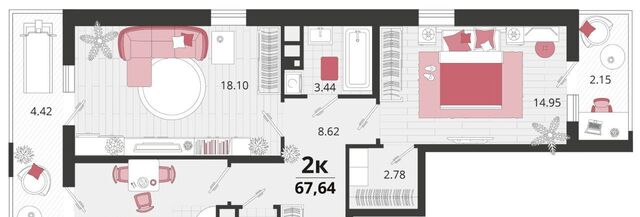 п Знаменский ул Природная 10бк/20 р-н Карасунский Карасунский район фото