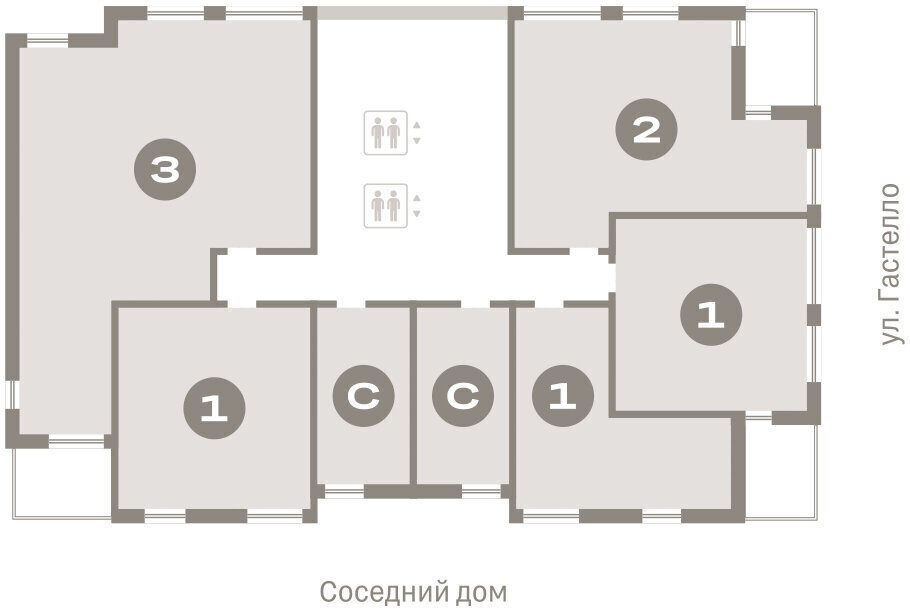 квартира г Екатеринбург Ботаническая улица Гастелло, 19А фото 3