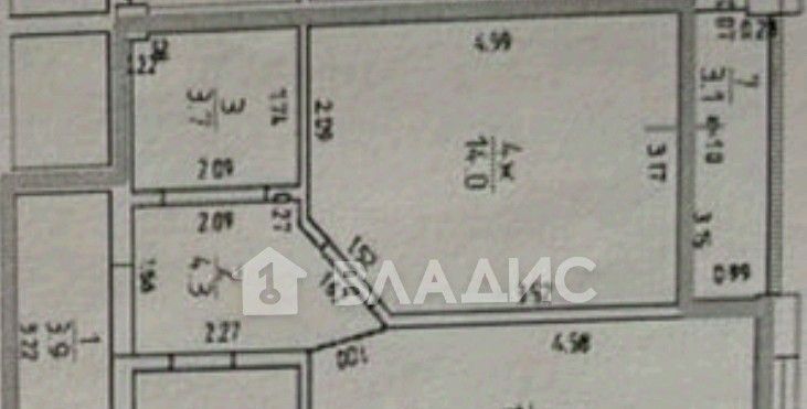 квартира г Калининград р-н Ленинградский ул Ю.Гагарина 16в фото 43