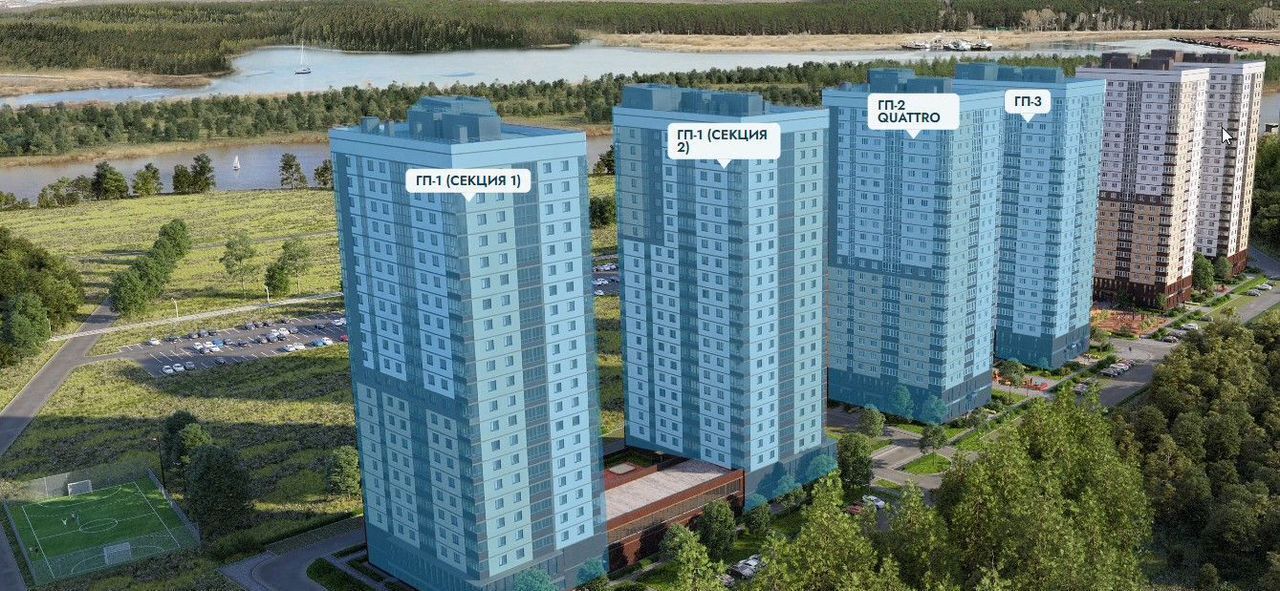 квартира г Тюмень р-н Ленинский ул Дамбовская 29 корп. 3 фото 2