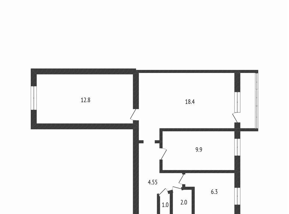 квартира г Нефтекамск ул Ленина 40 фото 4