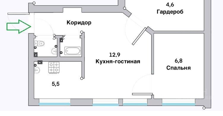 квартира г Санкт-Петербург ул Верейская 31 Технологический Институт фото 20