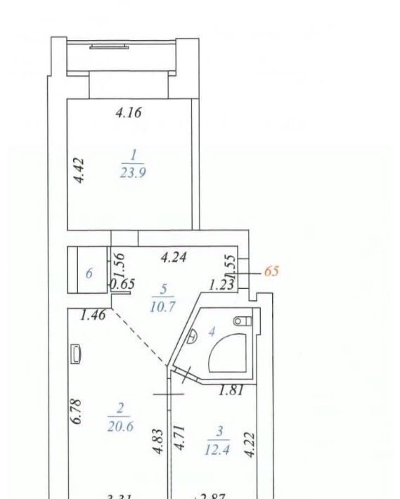 квартира г Сургут ул Университетская 29 32-й фото 2