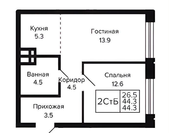 квартира г Новосибирск р-н Октябрьский Золотая Нива ул Грибоедова секц. 2 фото 1