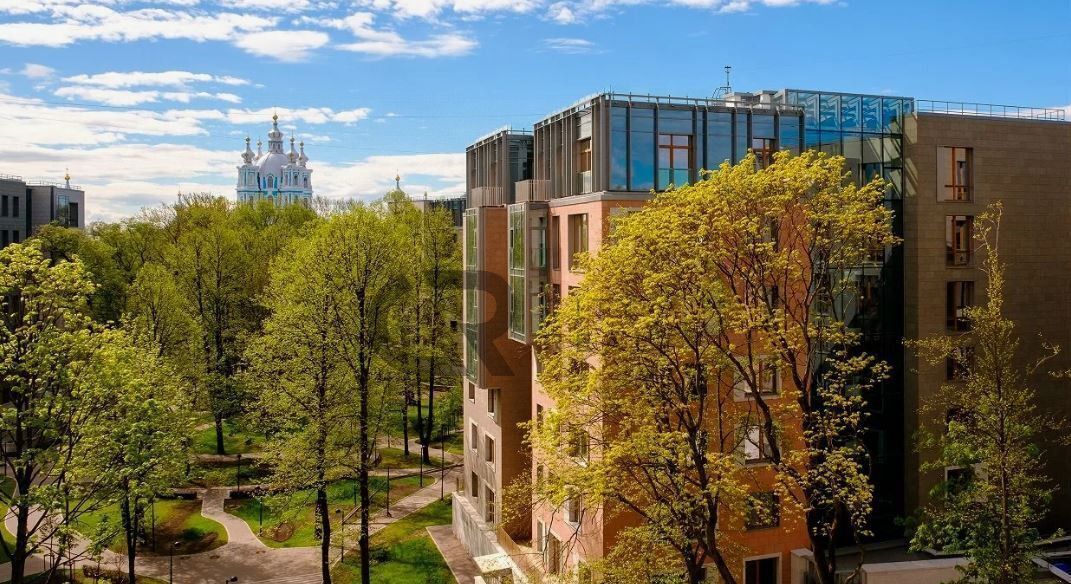 квартира г Санкт-Петербург метро Площадь Ленина Пески наб Смольная 12 округ Смольнинское фото 27