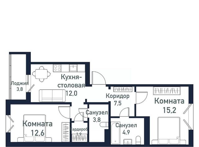 Кременкульское с/пос, ул. Имени капитана Ефимова, 3 фото