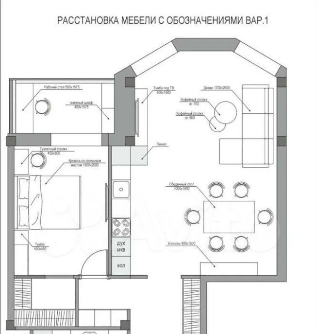 квартира г Челябинск р-н Калининский ул Каслинская 101б фото 16