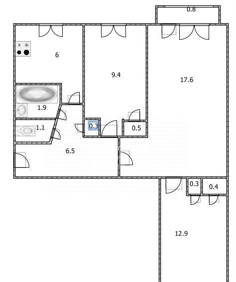 квартира г Октябрьский ул Герцена 34 фото 25