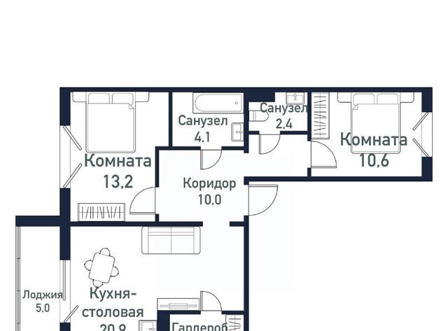 п Западный р-н мкр Притяжение ул имени ефрейтора Потехина 2 Кременкульское с/пос фото