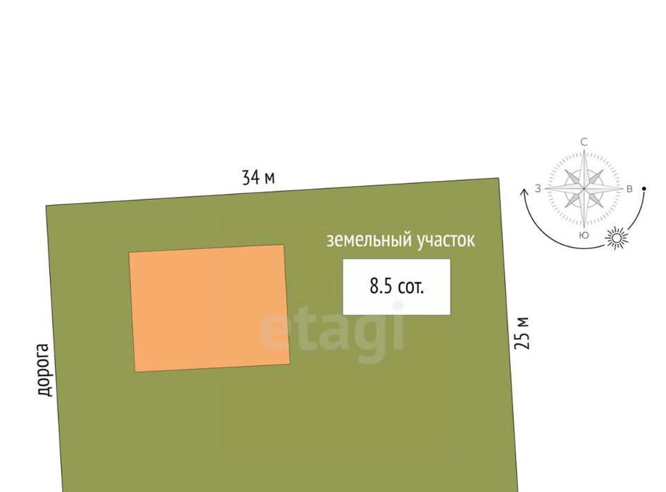 дом р-н Стерлитамакский с Новое Барятино ул Успешная сельсовет, Казадаевский фото 15