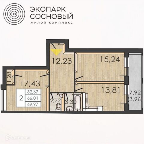 гск ГСК 14 Борцов Революции 1а/6 экопарк Сосновый Пермь городской округ фото