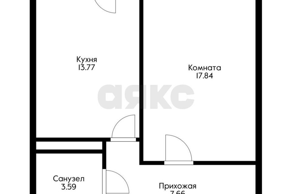 квартира г Краснодар р-н Прикубанский ул Кореновская 2/1 ЖК «Кремлёвские ворота» Краснодар городской округ фото 2