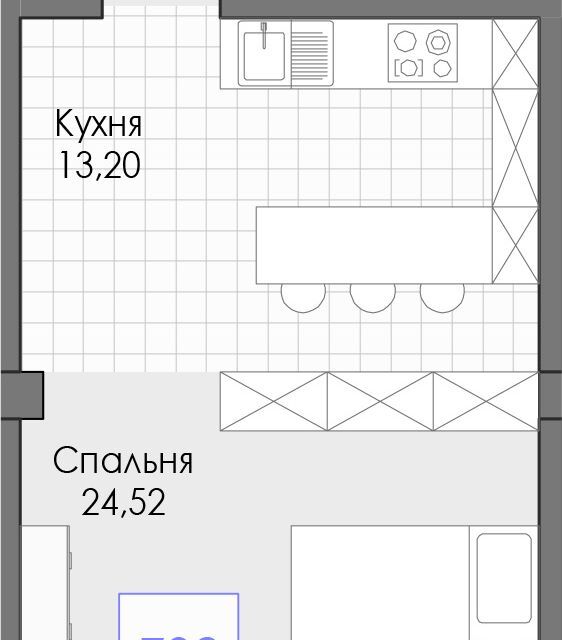 квартира г Евпатория ул Симферопольская 1 городской округ Евпатория фото 1