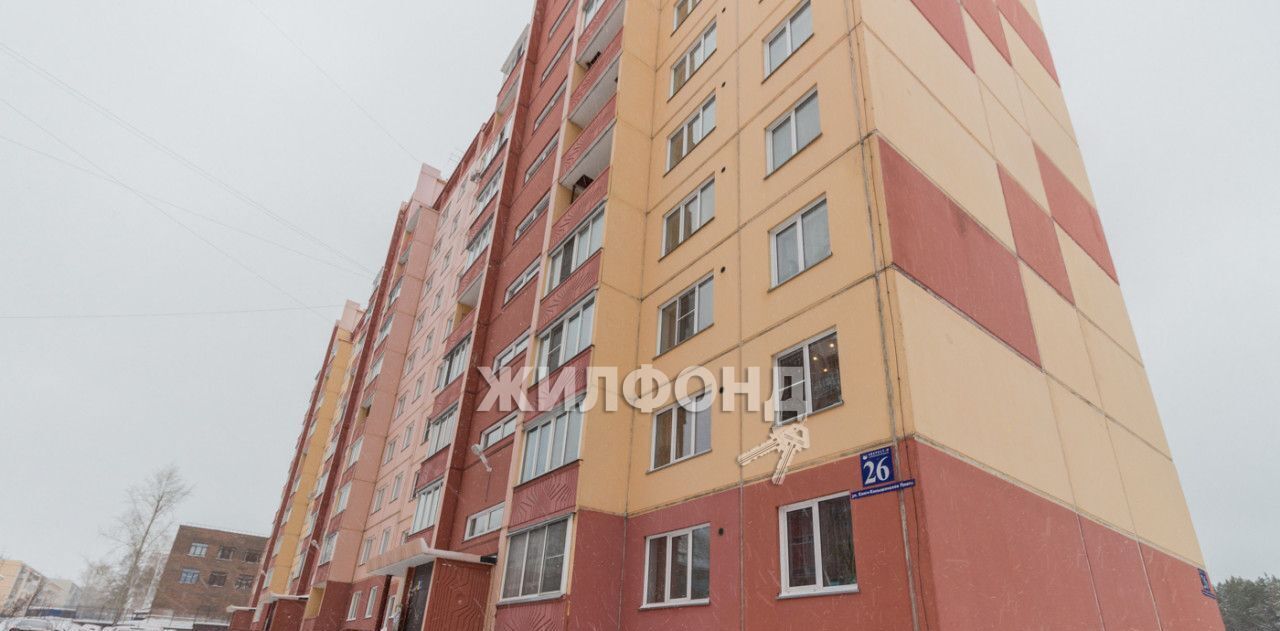 квартира г Новосибирск Речной вокзал ул Ключ-Камышенское Плато 26 фото 2