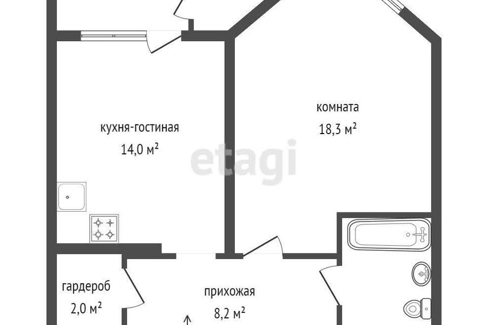 квартира г Екатеринбург р-н Кировский ул Уральская 75 Екатеринбург городской округ фото 4