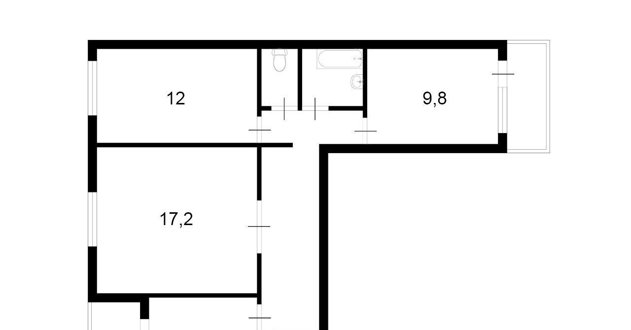 квартира г Королев пр-кт Космонавтов 30 Медведково фото 2