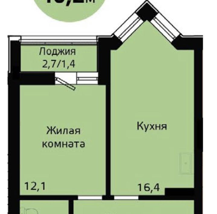 квартира г Красноярск р-н Советский ул Октябрьская 10б фото 35